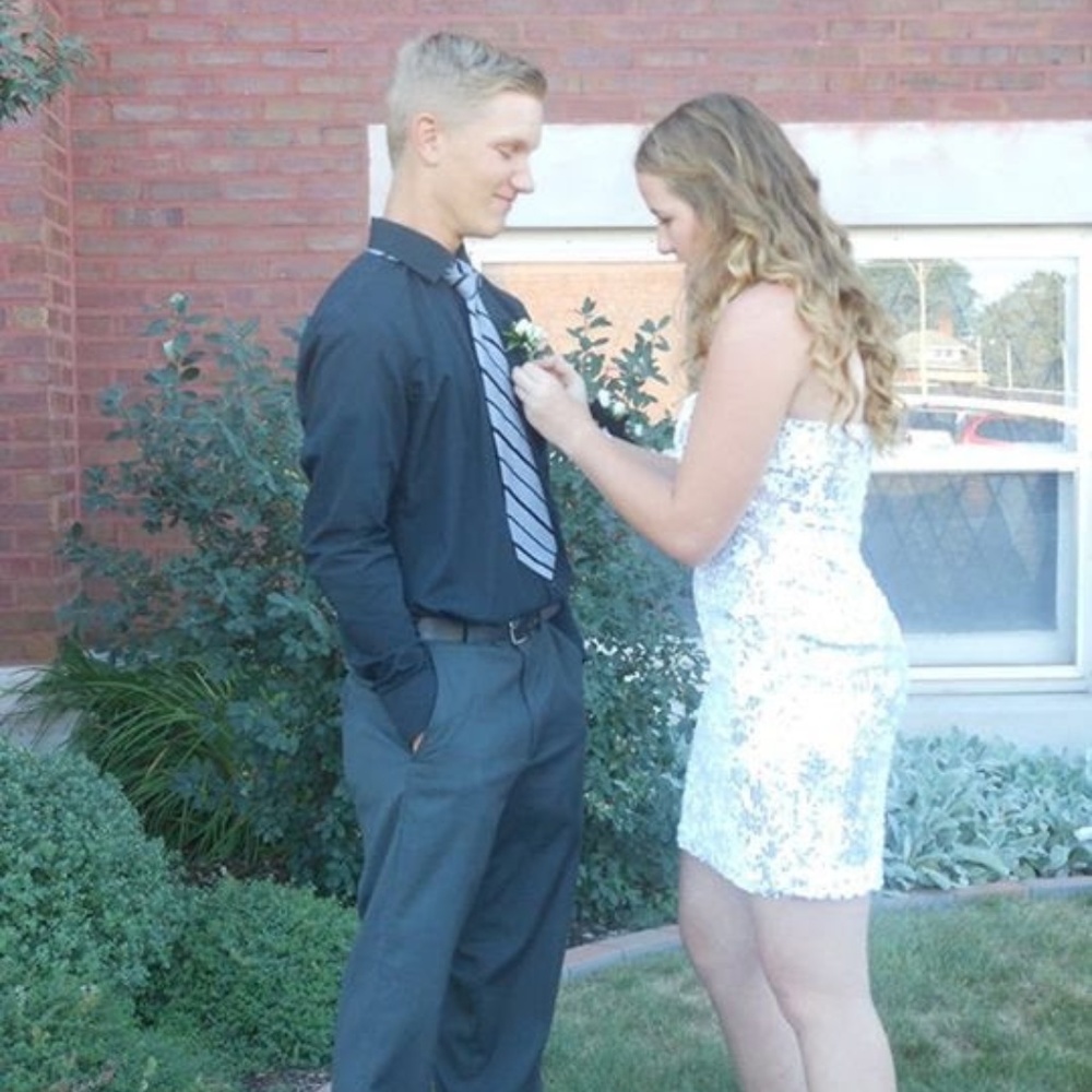 Simple homecoming dress